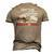 Promoted To Daddy 2023 First Time Fathers Day New Dad Mens Men's 3D T-shirt Back Print Khaki