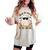 This Is Some Boo Sheet Ghost Halloween Costume Women's Oversized Comfort T-shirt Ivory