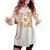 Five Is A Vibe Cute Groovy 5Th Birthday Party Daisy Flower Women's Oversized Comfort T-shirt Ivory