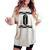 Pick Any Color Crayon Costume Adult Women's Oversized Comfort T-shirt Ivory