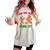 Retro Icu Nurse Christmas Gingerbread Did You Try Icing It Women's Oversized Comfort T-shirt Ivory