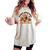 Vintage Mommy Needs Some Pumkin Spice Thanksgiving Vibes Women's Oversized Comfort T-shirt Ivory