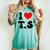 I Heart Love Ts Taylor Name Love Women Women's Oversized Comfort T-shirt Chalky Mint