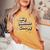 Big Teacher Energy For Teachers Women's Oversized Comfort T-shirt Mustard