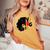 Black Birthday Melanin Girl Virgo Queen Women's Oversized Comfort T-shirt Mustard