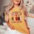 Delivering The Cutest Pumpkins Labor & Delivery Nurse Fall Women's Oversized Comfort T-shirt Mustard