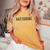 First Name Katherine Girl Grunge Sister Military Mom Custom Women's Oversized Comfort T-shirt Mustard