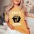 Halloween Pregnancy Announcement For A Baby Is Brewing Women's Oversized Comfort T-shirt Mustard