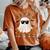 This Is Some Boo Sheet Ghost Halloween Costume Women's Oversized Comfort T-shirt Yam