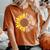 Be Kind Orange Flower Anti Bullying Awareness Unity Day Women's Oversized Comfort T-shirt Yam