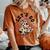 Let's Go Ghouls Cute Ghost Cowgirl Western Halloween Women's Oversized Comfort T-shirt Yam