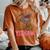 Vintage Yeehaw Howdy Rodeo Western Country Southern Cowgirl Women's Oversized Comfort T-shirt Yam