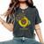Choose Kind Sunflower Deaf Asl American Sign Language Women's Oversized Comfort T-Shirt Pepper