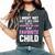 My Daughter In Law Is My Favorite Child Mom Women's Oversized Comfort T-shirt Pepper