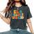 Ela Teacher Vibes Retro 1St Day Of School Groovy Teacher Women's Oversized Comfort T-Shirt Pepper