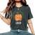 Loud Pumkin Spice Fall Matching For Family Women's Oversized Comfort T-Shirt Pepper