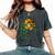 Gastroparesis Awareness Sunflower Women's Oversized Comfort T-shirt Pepper
