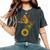 Hairstylist Sunflower Hippie Hair Salon Women's Oversized Comfort T-Shirt Pepper