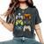 Halloween Gaming Controllers Skeleton Witch Zombie Mummy Women's Oversized Comfort T-Shirt Pepper