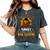 This Little Turkey Is Going To Be A Big Sister Thankful Women's Oversized Comfort T-Shirt Pepper