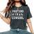 Pretend Im A Cowgirl Western Halloween Costume Party Women's Oversized Comfort T-shirt Pepper
