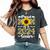 Proud Mom Class Of 2024 Senior Graduate Sunflower Senior 24 Women's Oversized Comfort T-Shirt Pepper