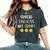 Spread Kindness Not Germs Choose Kindness And Be Kind Women's Oversized Comfort T-shirt Pepper