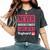 Never Underestimate A Girl With A Keyboard Women's Oversized Comfort T-Shirt Pepper