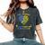 World Down Syndrome Day Awareness We Wear Blue And Yellow Women's Oversized Comfort T-shirt Pepper