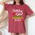 Birthday Jamaica Girl Lips 30Th 50Th Party Matching 2023 Women's Oversized Comfort T-Shirt Crimson