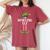 Bowling Elf Matching Family Group Christmas Party Women's Oversized Comfort T-Shirt Crimson