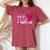 Breast Cancer Awareness I Fought For My Live And I Won Women's Oversized Comfort T-Shirt Crimson