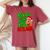 Christmas Chicken Caroling Fa Ra Ra Ugly Christmas Sweater Women's Oversized Comfort T-Shirt Crimson