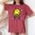 Cute Pickleball For Dink Pickleball Player Women's Oversized Comfort T-Shirt Crimson