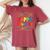 Gay Christmas Lgbt Happy Holigays Ugly Rainbow Party Women's Oversized Comfort T-Shirt Crimson