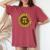 Happy Pi Day Sunflower Lovers Pi Day Number Symbol Math Women's Oversized Comfort T-Shirt Crimson