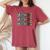 Howdy Rodeo Western Country Cowboy Cowgirl Southern Vintage Women's Oversized Comfort T-shirt Crimson