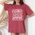 I'm Not Clumsy Sayings Sarcastic Boys Girls Women's Oversized Comfort T-Shirt Crimson
