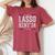 Lasso Kent' 24 Usa Sports 4Th Of July Women's Oversized Comfort T-Shirt Crimson