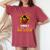 This Little Turkey Is Going To Be A Big Sister Thankful Women's Oversized Comfort T-Shirt Crimson