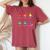 Periodic Elements Chemistry Lover Science Teacher Women's Oversized Comfort T-Shirt Crimson