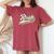Rush Surname Vintage Retro Boy Girl Women's Oversized Comfort T-Shirt Crimson