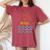 Se Amable Be Kind Spanish Sunrise Sunset Sunrise Women's Oversized Comfort T-shirt Crimson