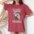 Never Underestimate The Power Of A Veteran Women's Oversized Comfort T-Shirt Crimson