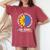World Down Syndrome Day 2023 Be Kind Down Syndrome Awareness Women's Oversized Comfort T-shirt Crimson