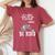 World Be Kind Elephant Trans Turtle Transgender Lgbt Women's Oversized Comfort T-shirt Crimson