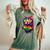 Cat Lgbt Flag Gay Pride Month Transgender Rainbow Lesbian Women's Oversized Comfort T-Shirt Moss