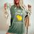 Pr Chick Social Media Maven Pr Women's Oversized Comfort T-Shirt Moss