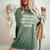 Totally Partial Potential Juror Funny Jokes Sarcastic Women's Oversized Graphic Print Comfort T-shirt Moss