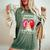 Never Underestimate An Old Woman With A Rabbit Costume Women's Oversized Comfort T-Shirt Moss